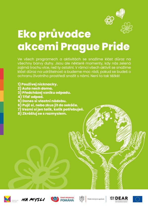 Prague Pride zelená příručka